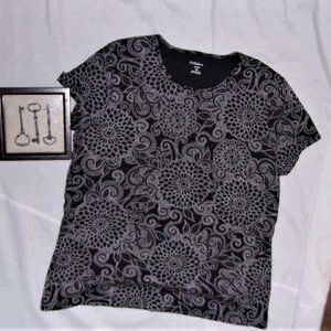 Black and Tan Top